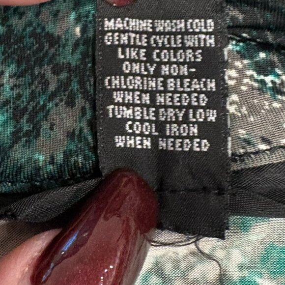 Gorgeous Alfani Silky Sequine Sleeveless Top with Draped Cowl Neckline - Picture 4 of 4